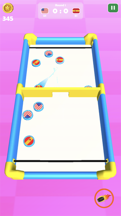 Sling Puck Game screenshot 1