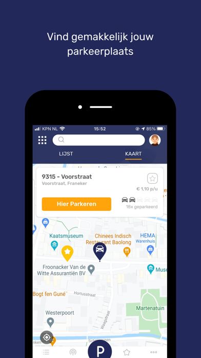 Parkeer app - TanQyou Park Screenshot