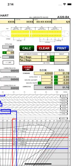 Game screenshot A320 LOADSHEET T&B 180 4z PAX hack