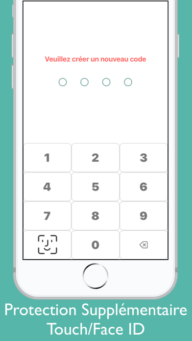 Screenshot #2 pour Bloc Note sécurisé