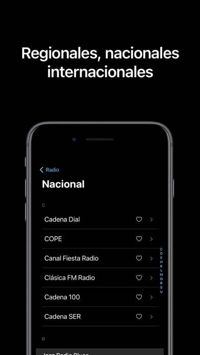 Radiocast - Radio FM España Screenshot