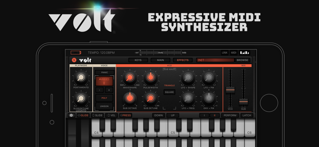 VOLT Synth Ekran Görüntüsü