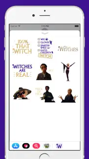 the witches movie sticker pack iphone screenshot 3