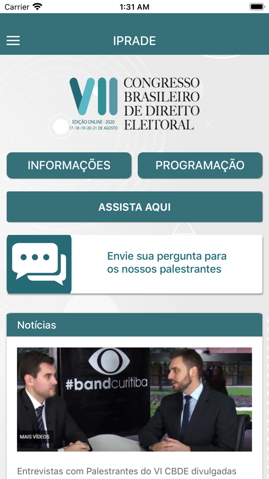 #1. CBDE (iOS) Podle: Felipe Boscardin