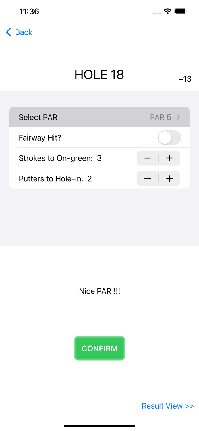 Golf Counter Simple