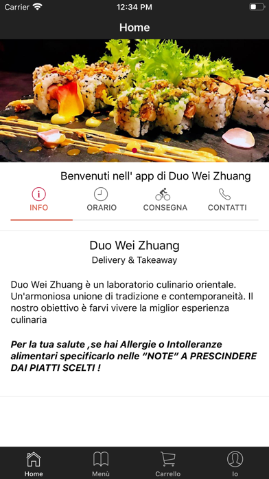 Aji Ristorante Screenshot