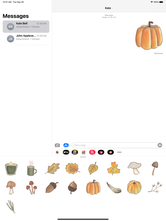 Screenshot #4 pour Autumn 2020 Sticker Pack