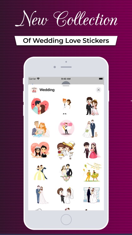Wedding Love Stickers!