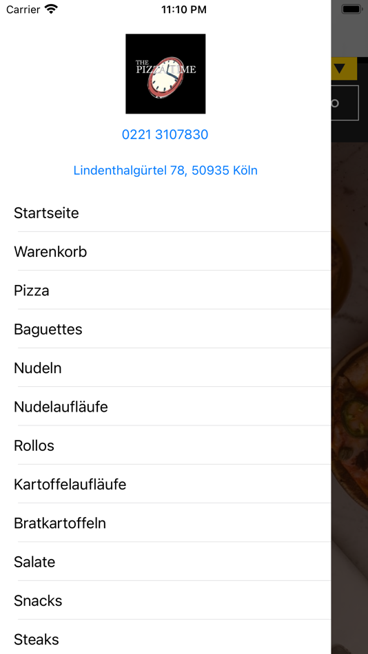 #1. The Pizza Time in Koln (iOS) Podle: webpen.de