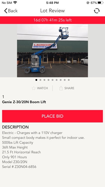 Launchpad Liquidation Auction