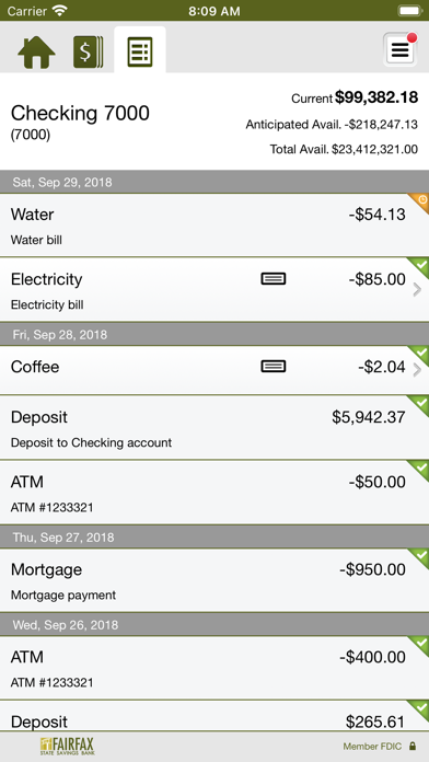 Fairfax State Savings Business Screenshot