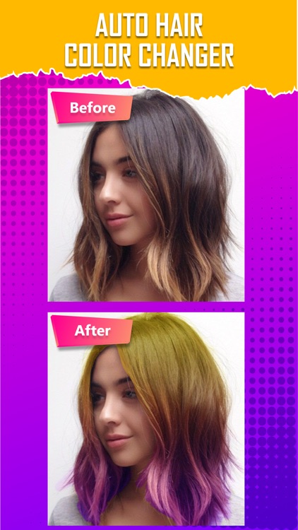 Hair Color Changer: Fabby Look screenshot-0
