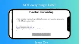 learn c++ concepts course iphone screenshot 2