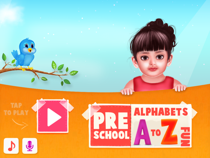 Preschool Alphabets A to Z Fun