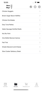 Sous Chef Recipes screenshot #1 for iPhone