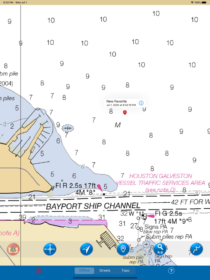 Texas – Raster Nautical Charts