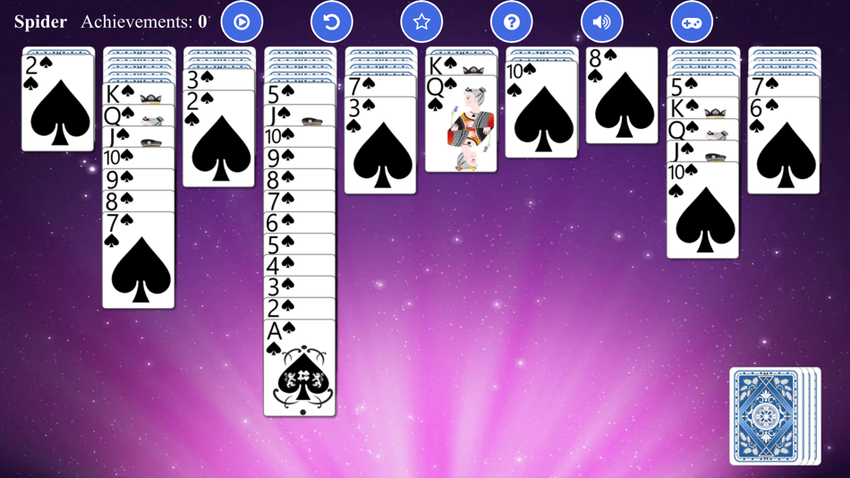 #5. Spider Solitaire - Card Game (iOS) 由: ZHENG LIAN