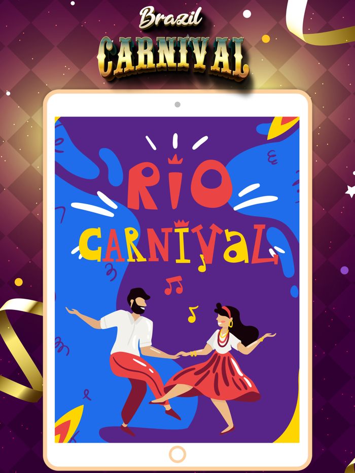 Brazil Carnival Stickers