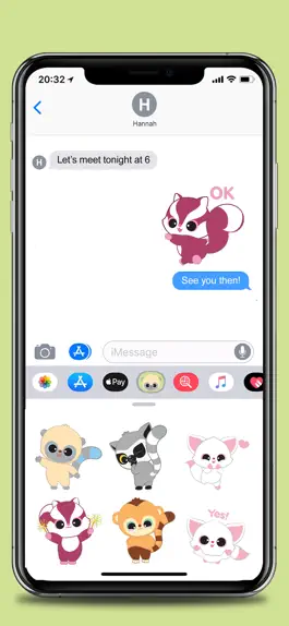 Game screenshot YooHoo Animated Stickers apk