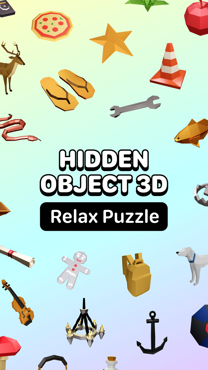 Hidden Object 3D Relax Puzzle