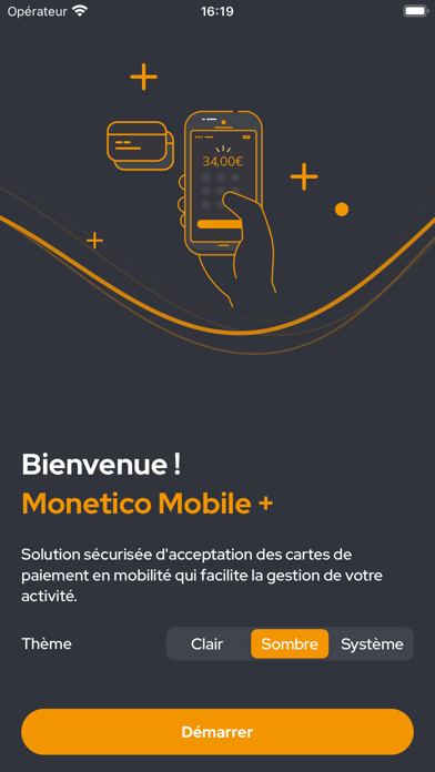 Screenshot #1 pour CIC Monetico Mobile +