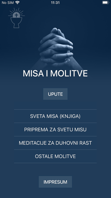 Misa i Molitve Screenshot