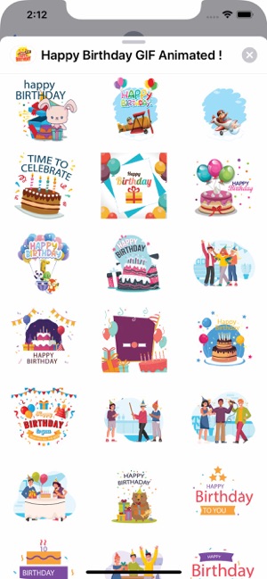 Happy Birthday GIF Animated ! by zakaria erreffas