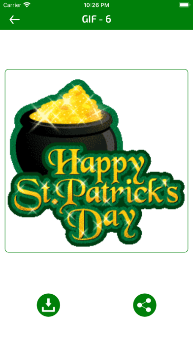 St. Patricks Wishes & Cards Screenshot