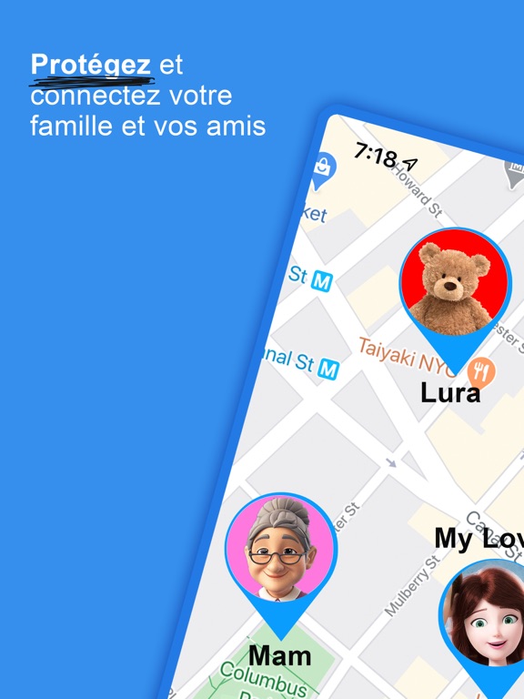 Screenshot #4 pour Localiser mes Famille Amis GPS