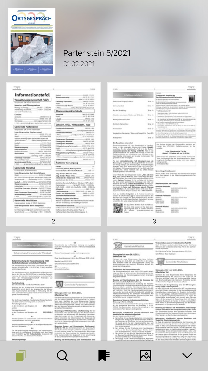 Ortsgespräch - VG Partenstein