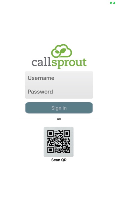 Call Sprout iPhone screenshot 3 - Utilities app