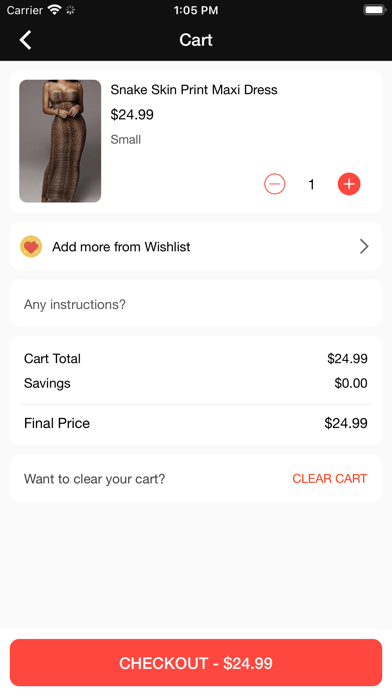 Luxe Fashion Trends Screenshot