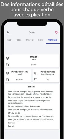 Game screenshot French Verbs and conjugation hack