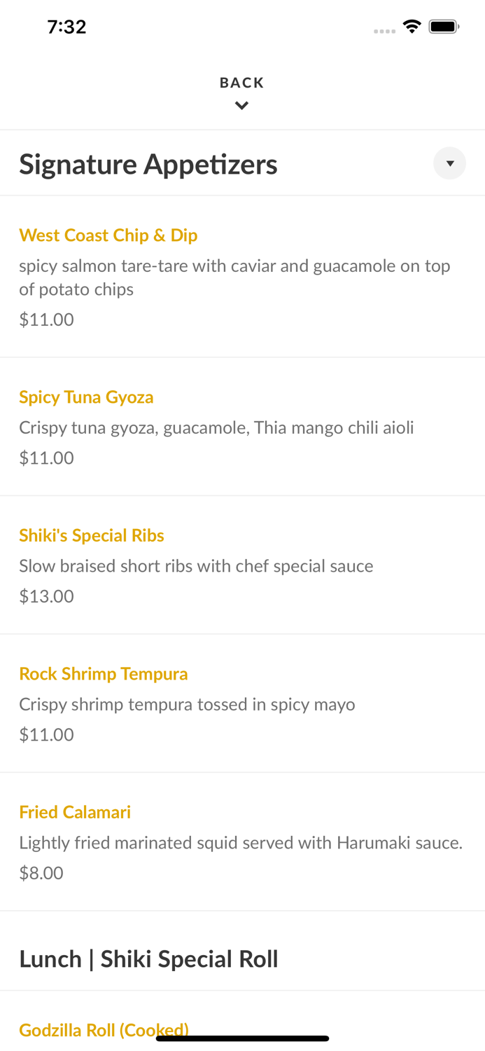 Shiki Hibachi and Sushi