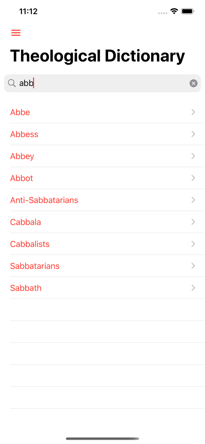 Theological DictionaryOffline