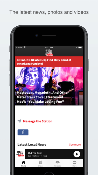 95.1 The River FM Screenshot
