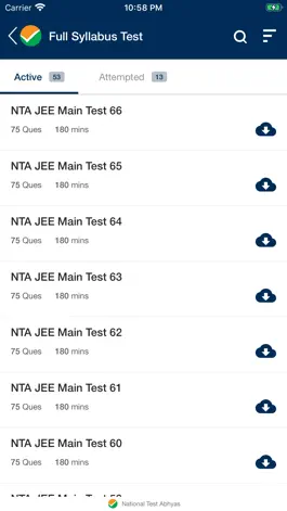 Game screenshot National Test Abhyas mod apk