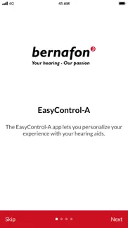 bernafon easycontrol-a iphone screenshot 1