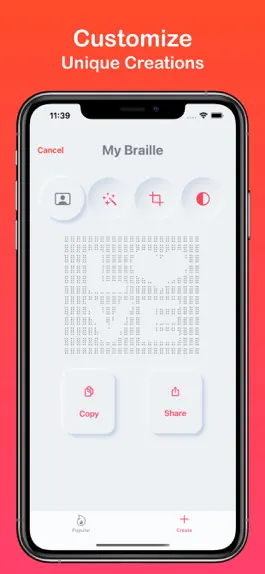 Game screenshot Braille - image 2 text art now apk