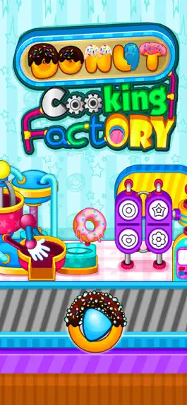 Game screenshot Donut Make Factory-Girl Game mod apk