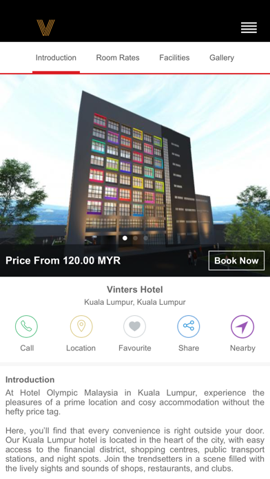 Vinters Hotel Screenshot