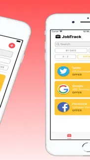 jobtrack iphone screenshot 2