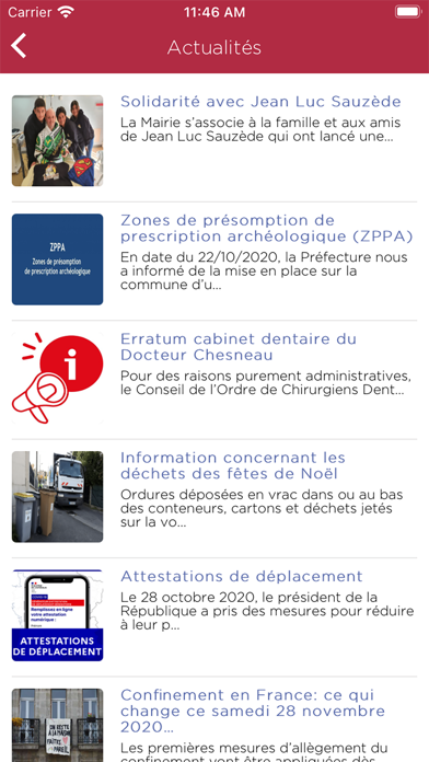 Ville de Bize-Minervois Screenshot