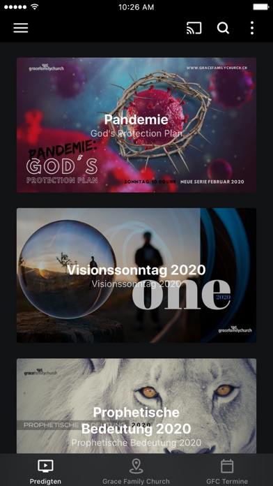 Grace Family Church App Screenshot