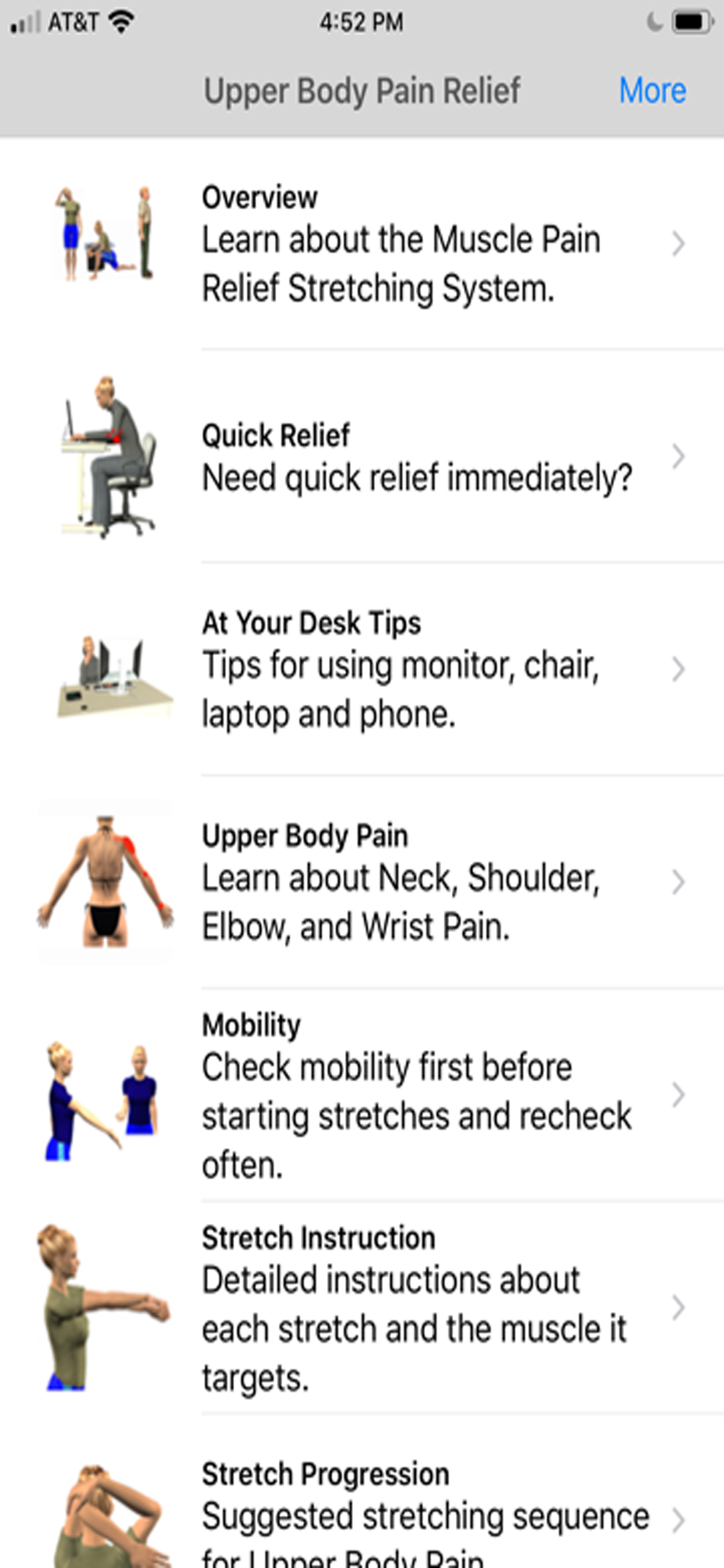 Stretch for Pain Relief Upper