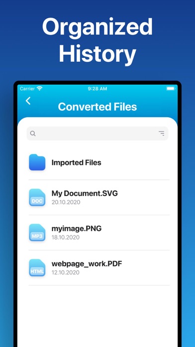 The Document Converter Screenshot