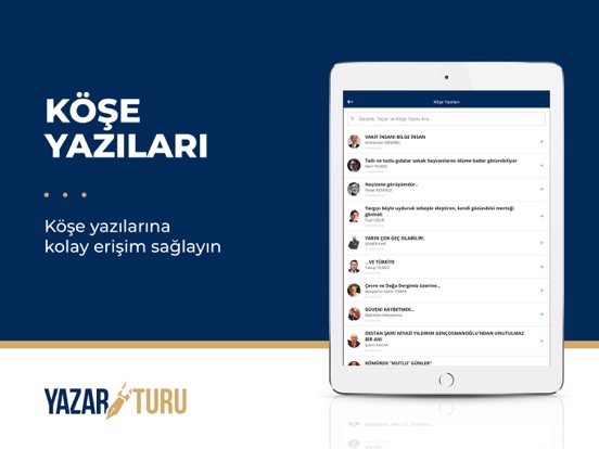 Screenshot #5 pour Yazar Turu