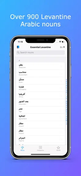 Game screenshot Levantine Arabic Nouns mod apk