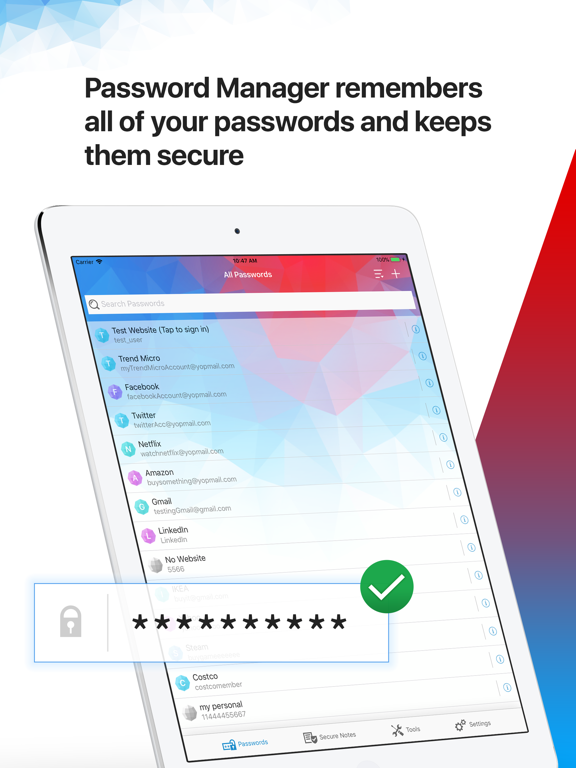 Screenshot #5 pour Trend Micro Password Manager