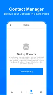 contacts backup & manager iphone screenshot 4